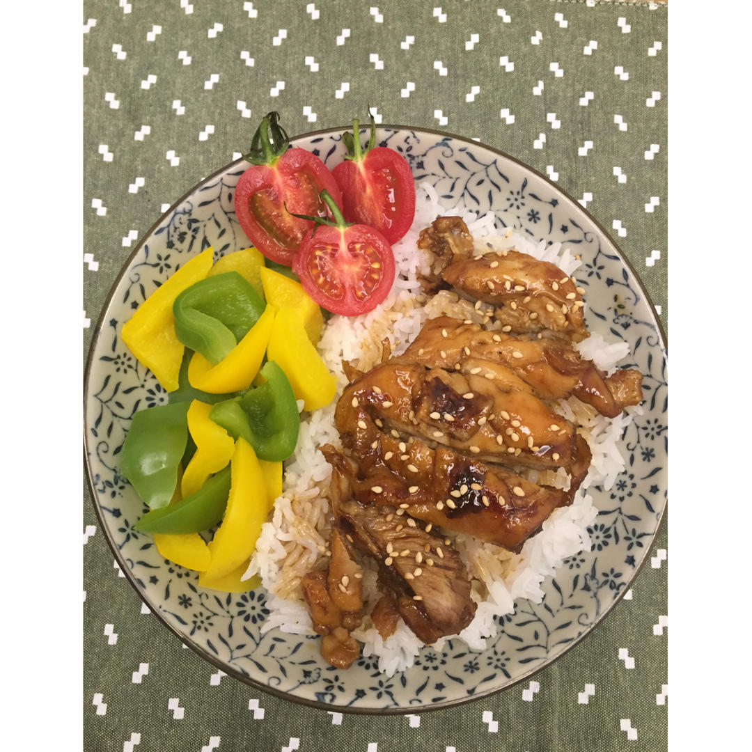 日式照烧鸡排饭