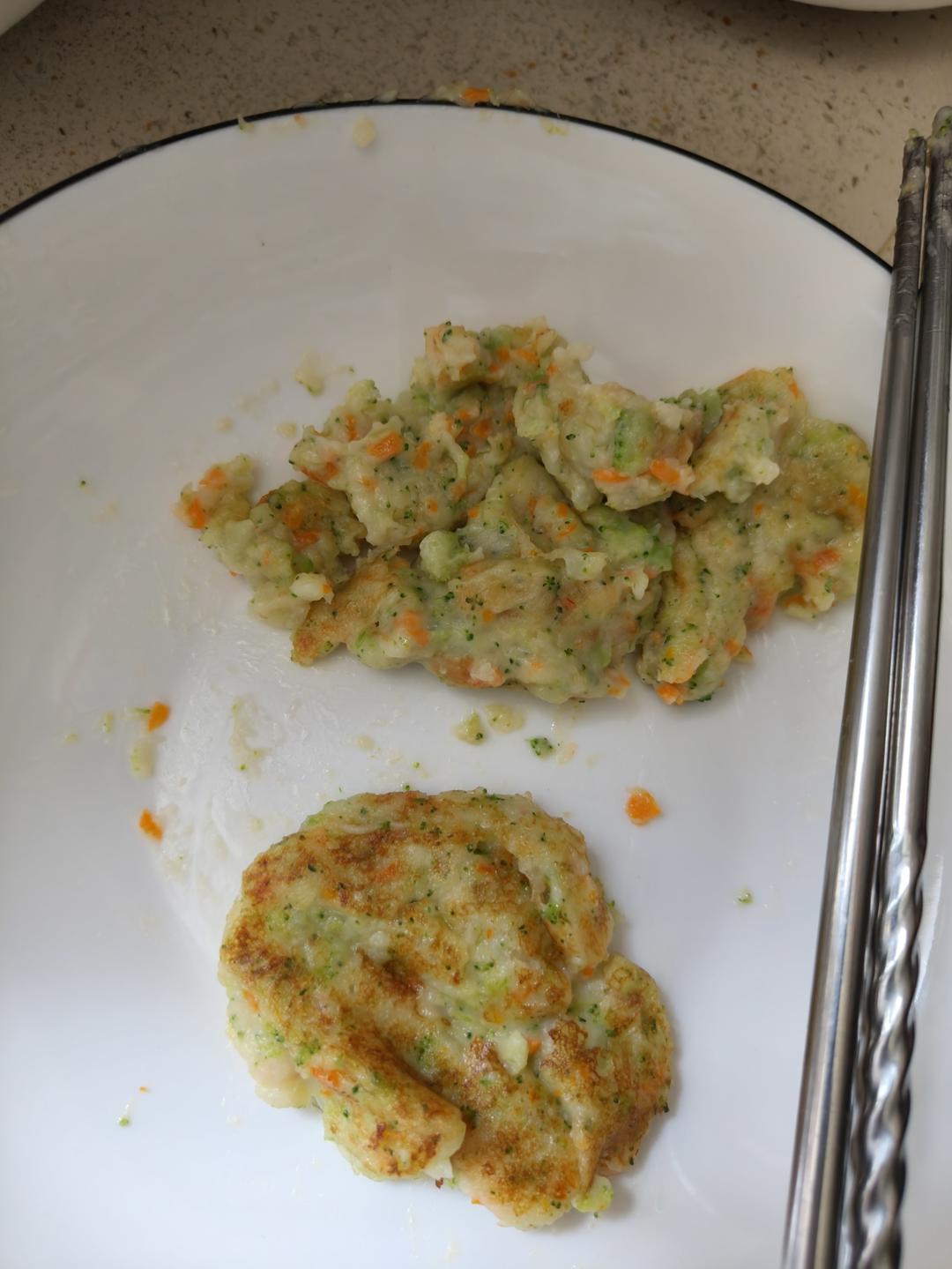 宝宝辅食 软绵绵的田园时蔬土豆饼