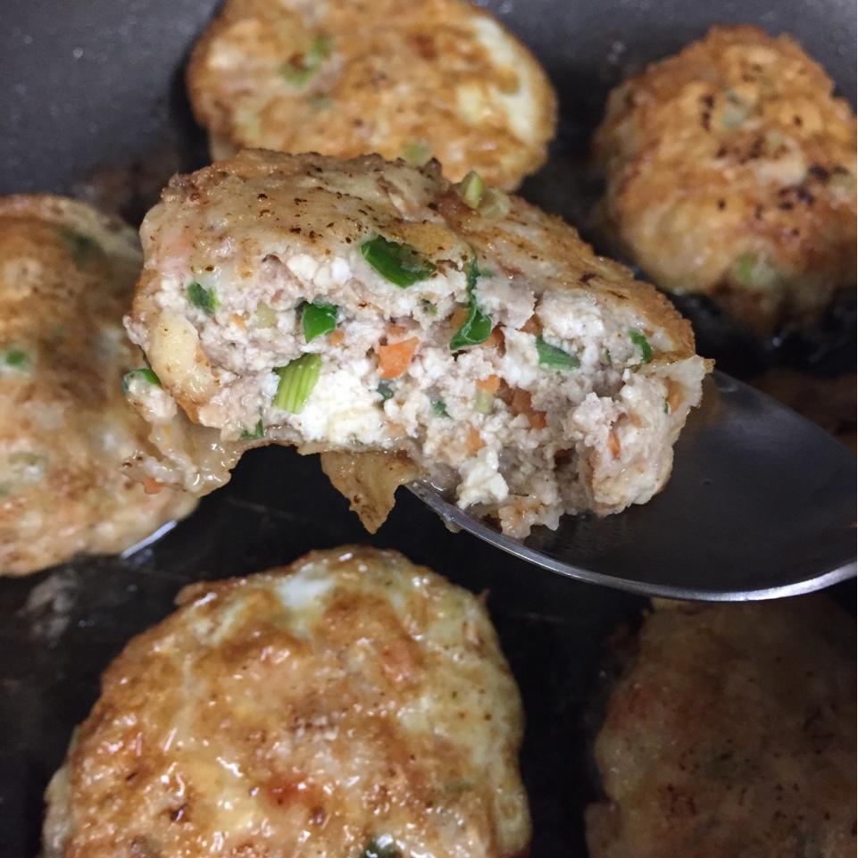 韩国料理——豆腐饼(동그랑땡)