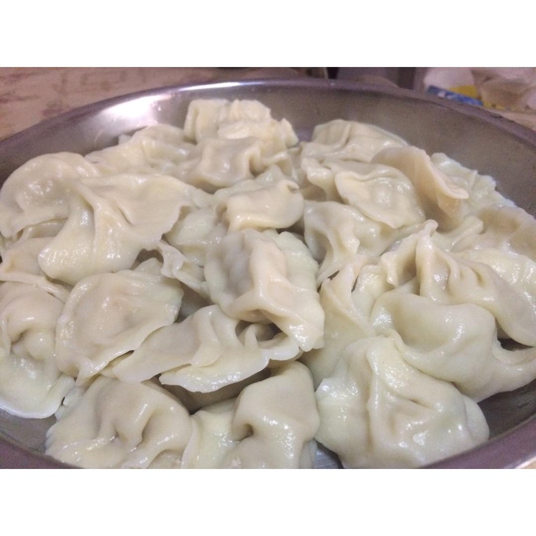 虾仁玉米鸡肉饺子