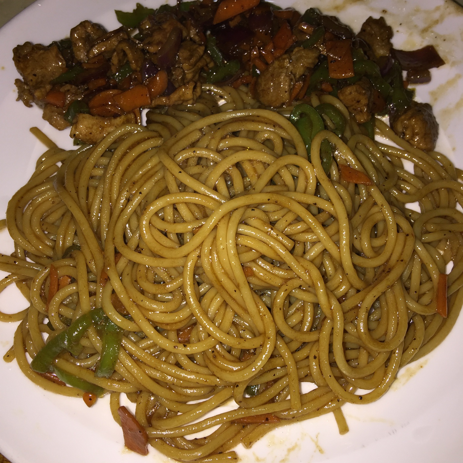 黑椒意面