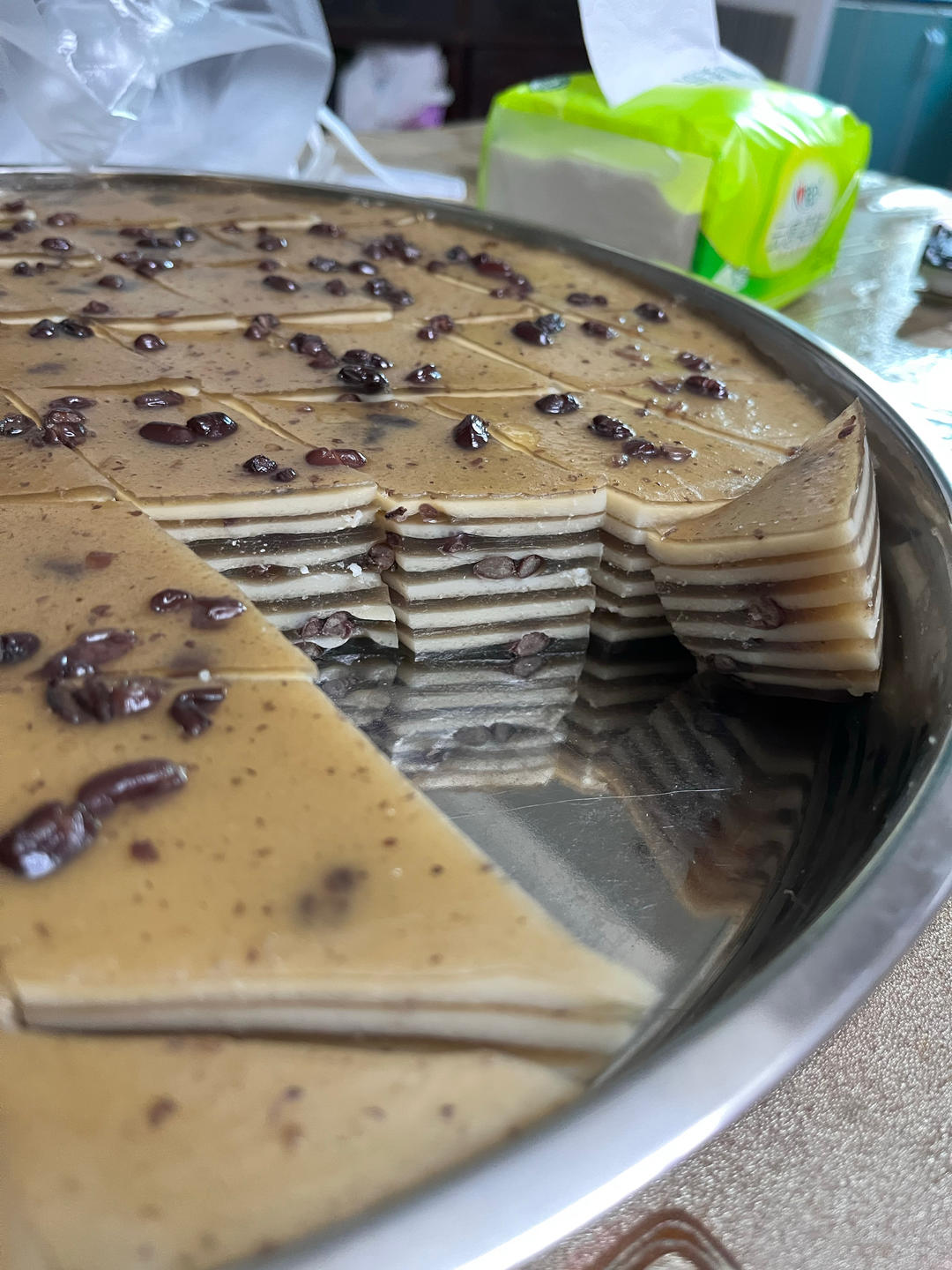 Q弹椰汁千层糕（马蹄糕）