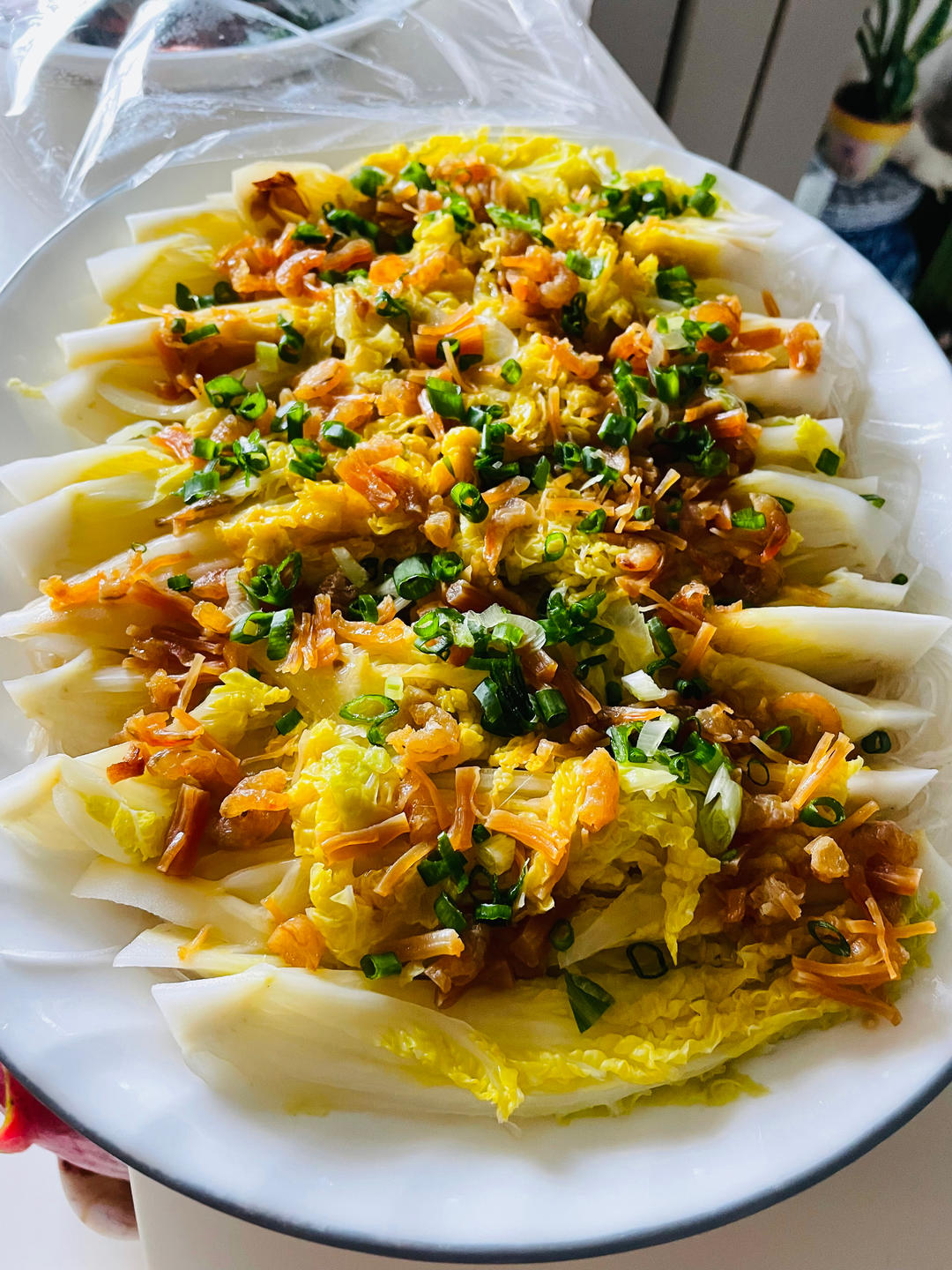 蒜蓉粉丝蒸娃娃菜