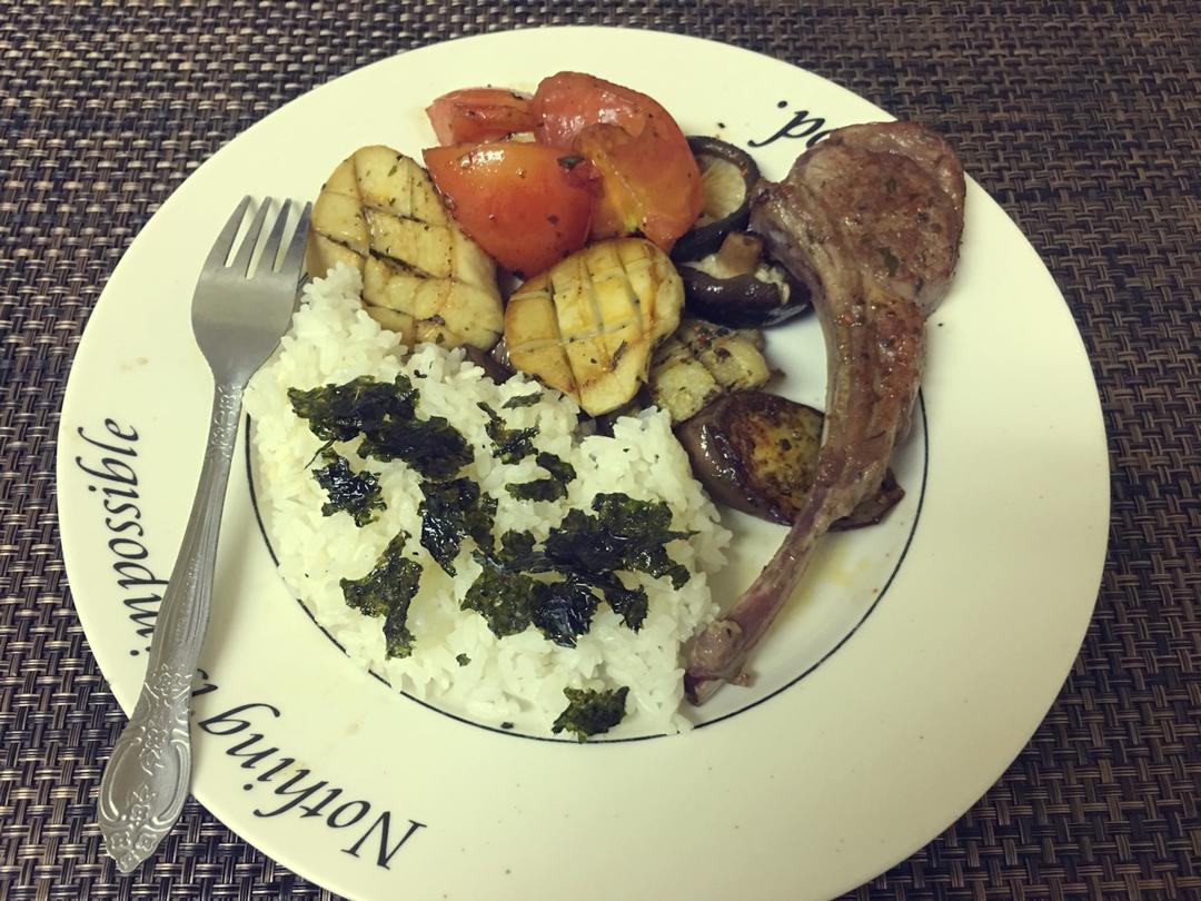 慢炖羊膝配香煎蔬菜【食材包操作说明】