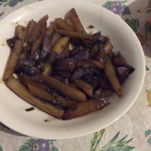 土豆烧茄子