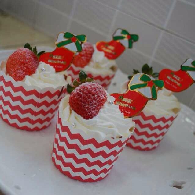 草莓鲜奶油蛋糕