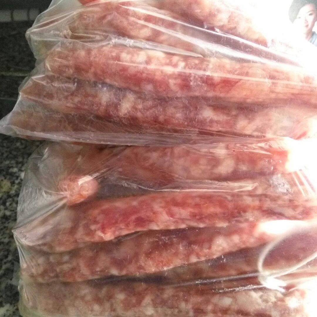 自制广味腊肠