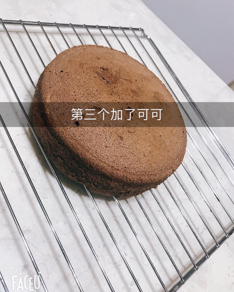 古早蛋糕 用6寸戚风模具 20克低糖版 新手零失败