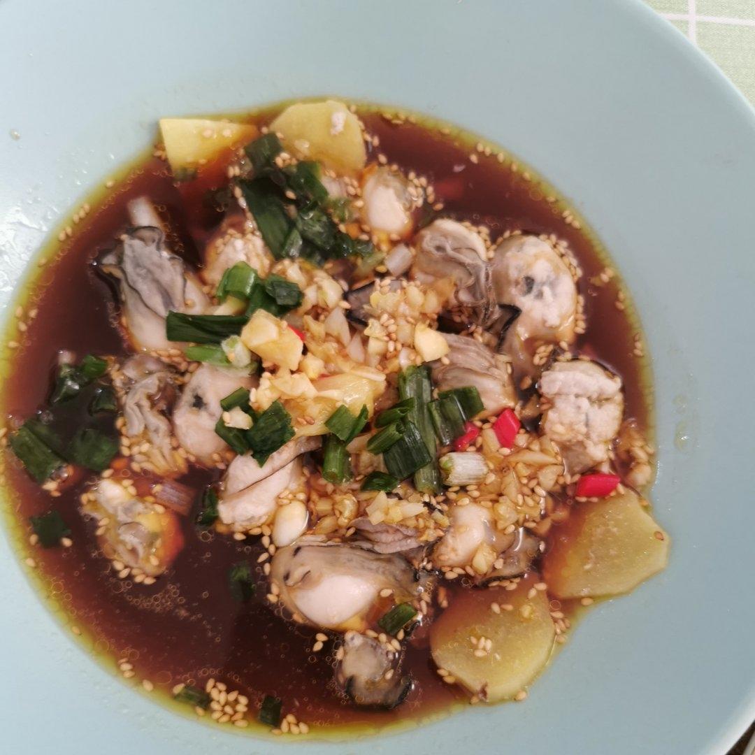 捞汁生蚝肉牡蛎肉