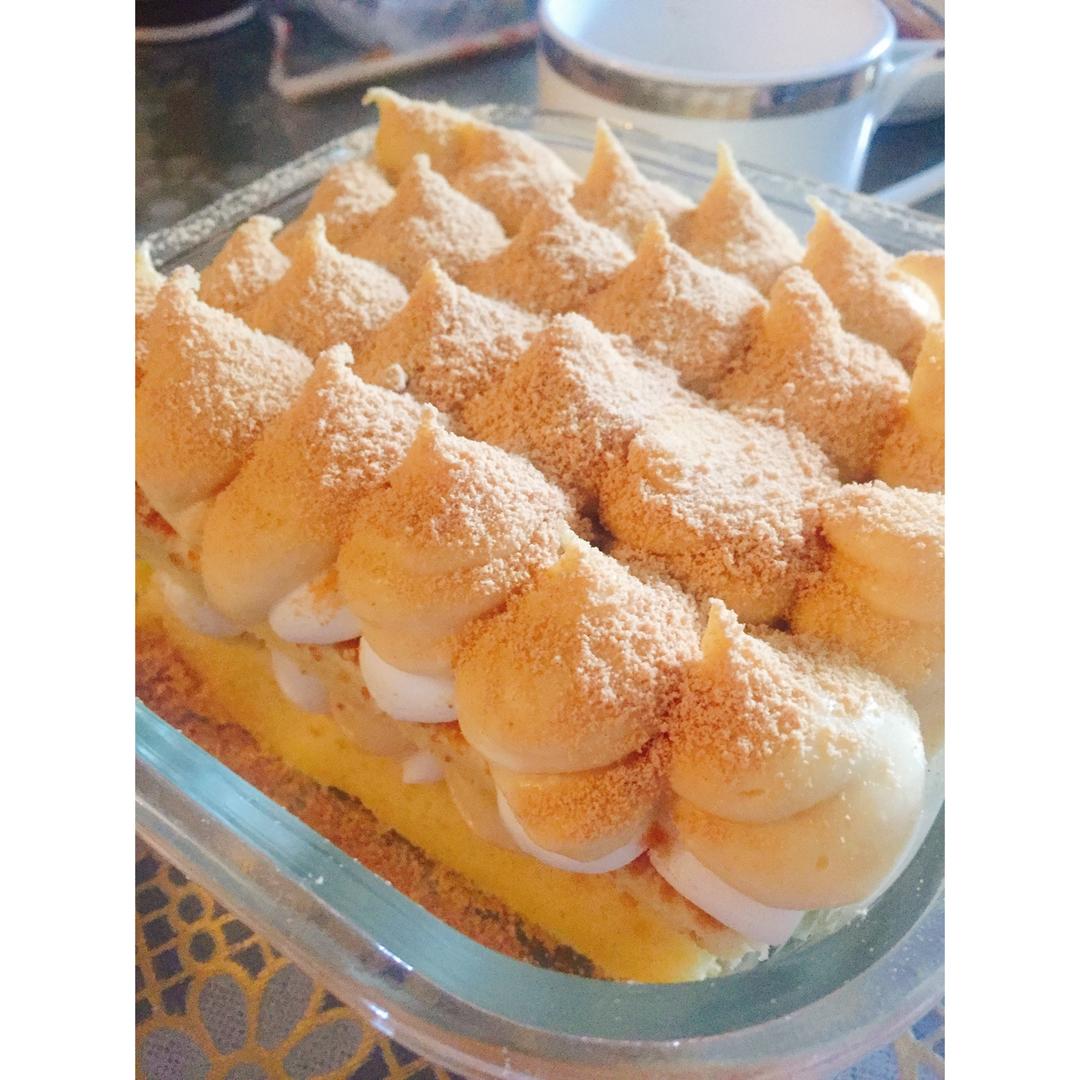 日式豆乳盒子蛋糕