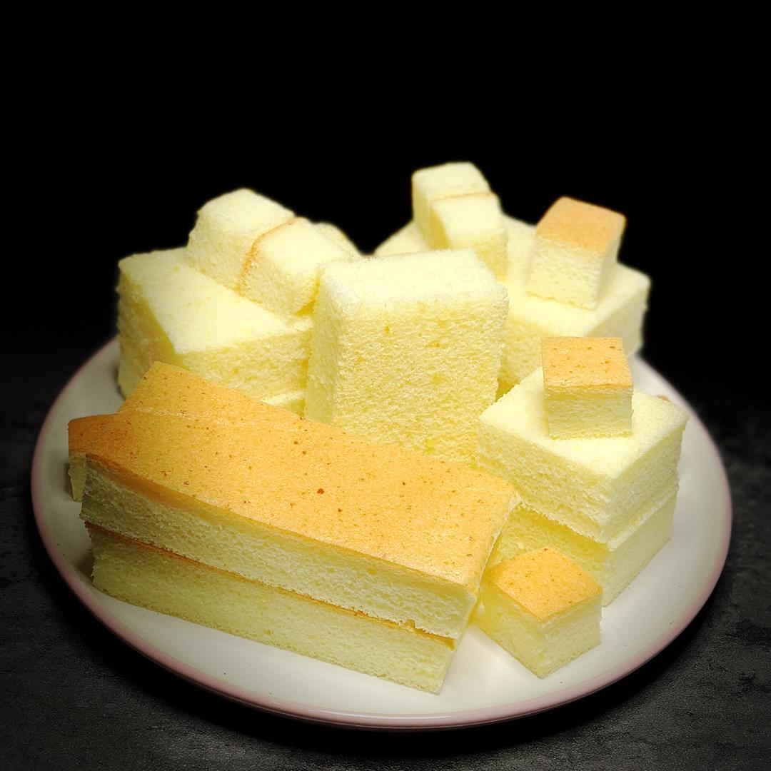 鹏妈在奔跑做的豆腐蛋糕