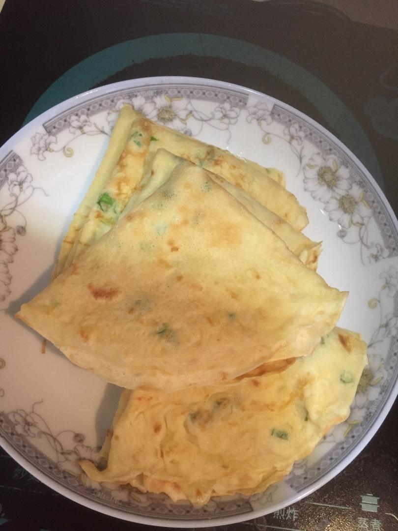 葱花鸡蛋饼