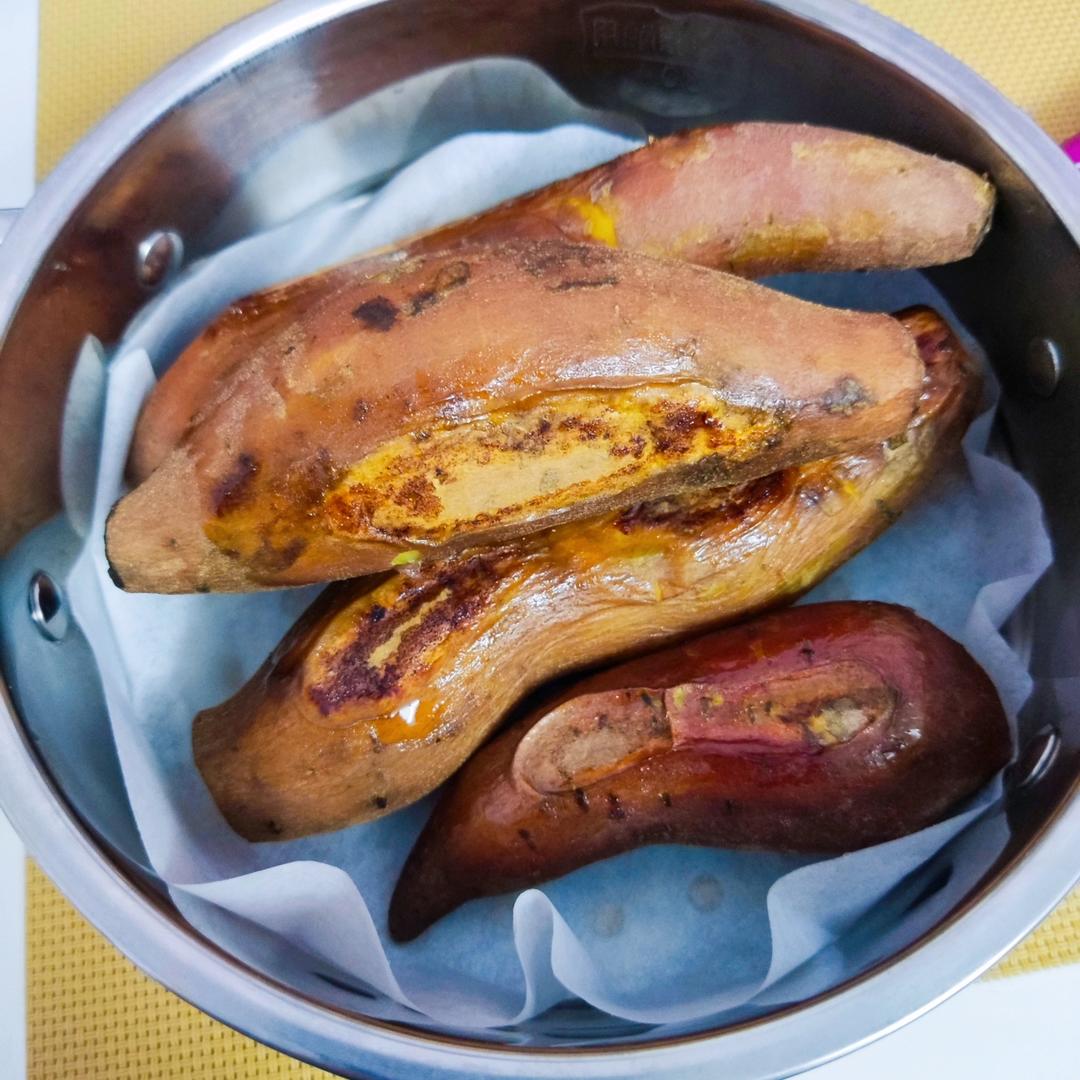 电饭煲烤红薯