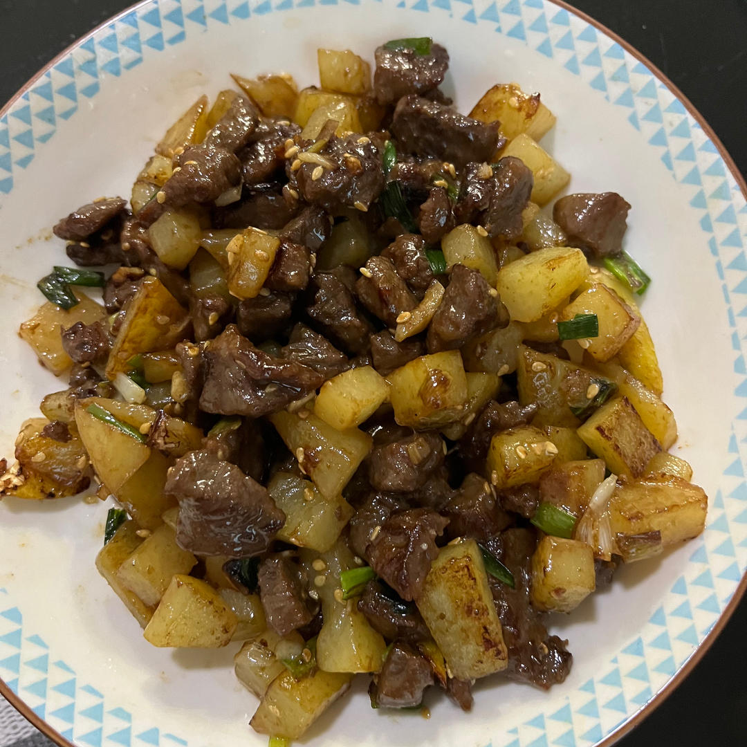 孜然牛肉土豆丁