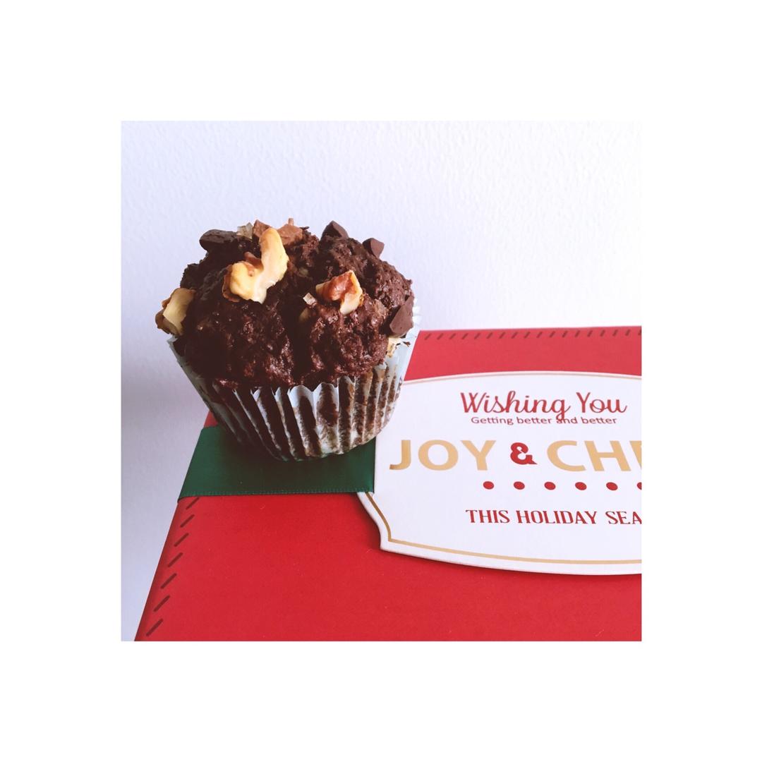 浓情巧克力摩卡马芬<Chocolate Espresso Muffins>