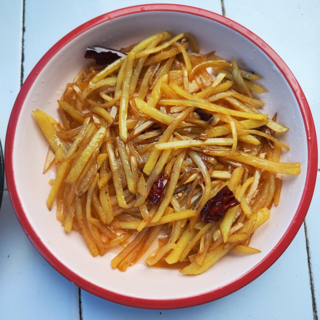 超级无敌下饭菜～酸辣土豆丝