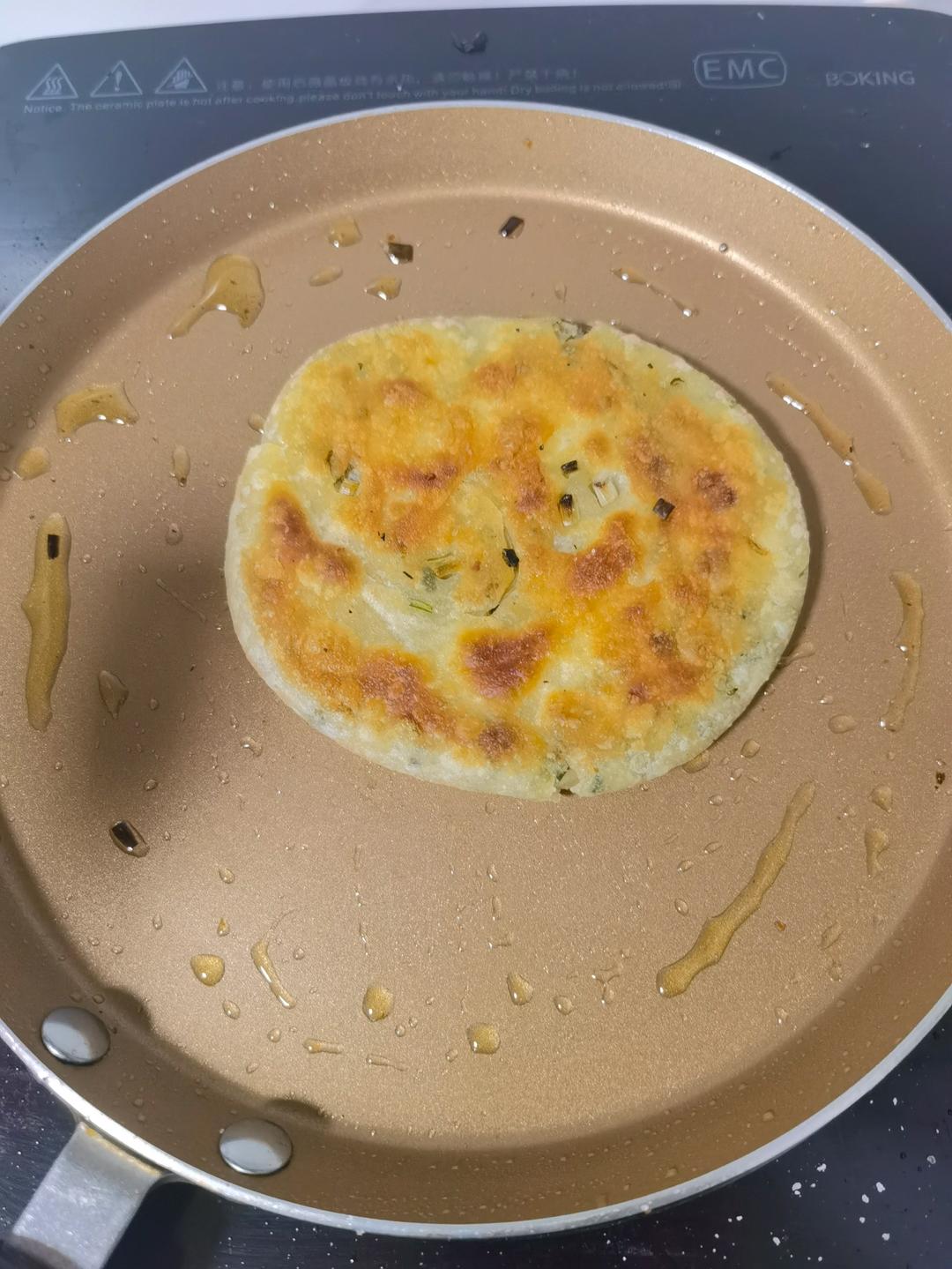 葱油饼家庭版（外酥里嫩）