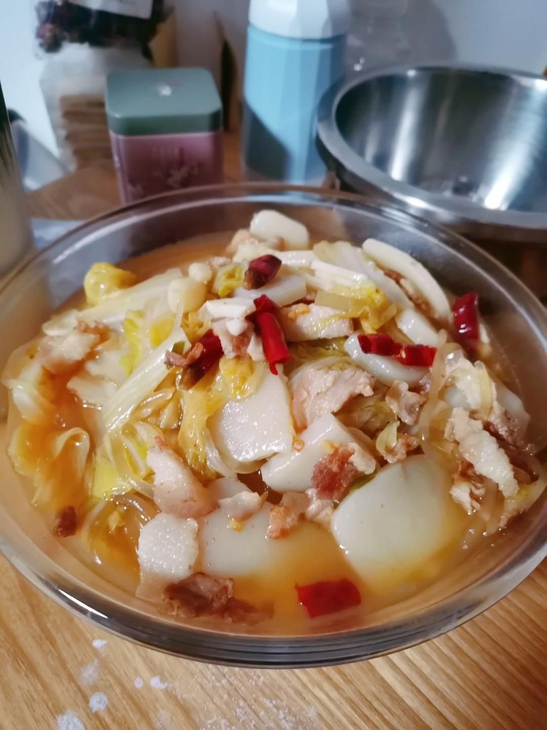 猪肉白菜炖粉条