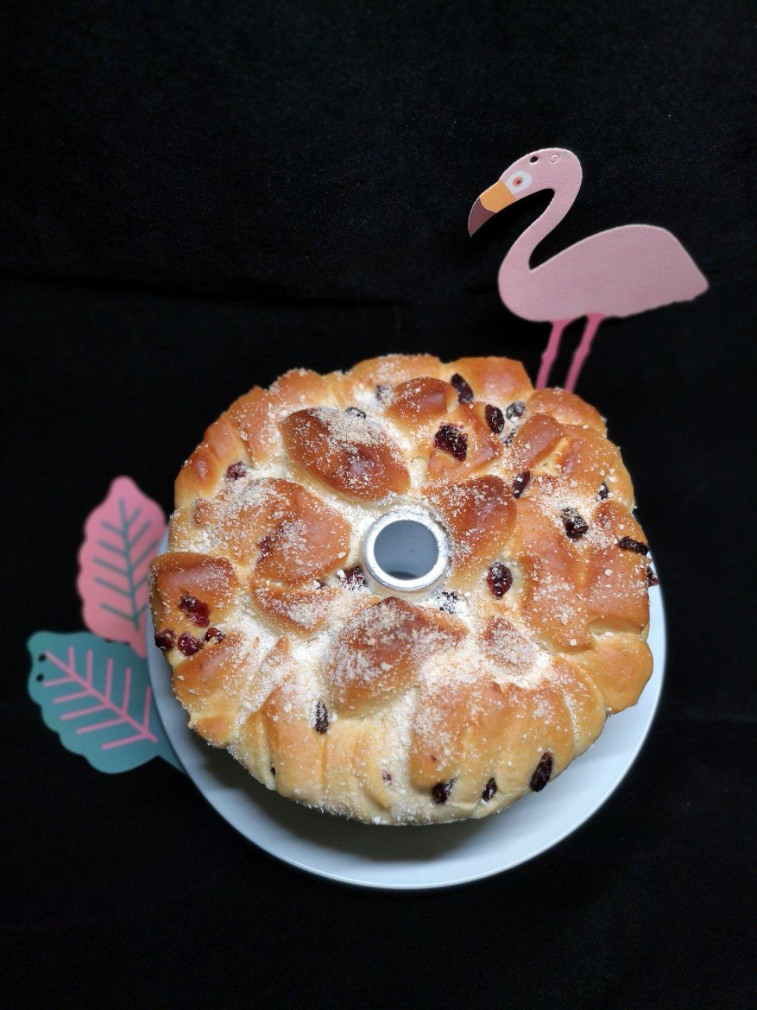 消耗淡奶油的超软北海道手撕面包——椰蓉和巧克力很搭哦~