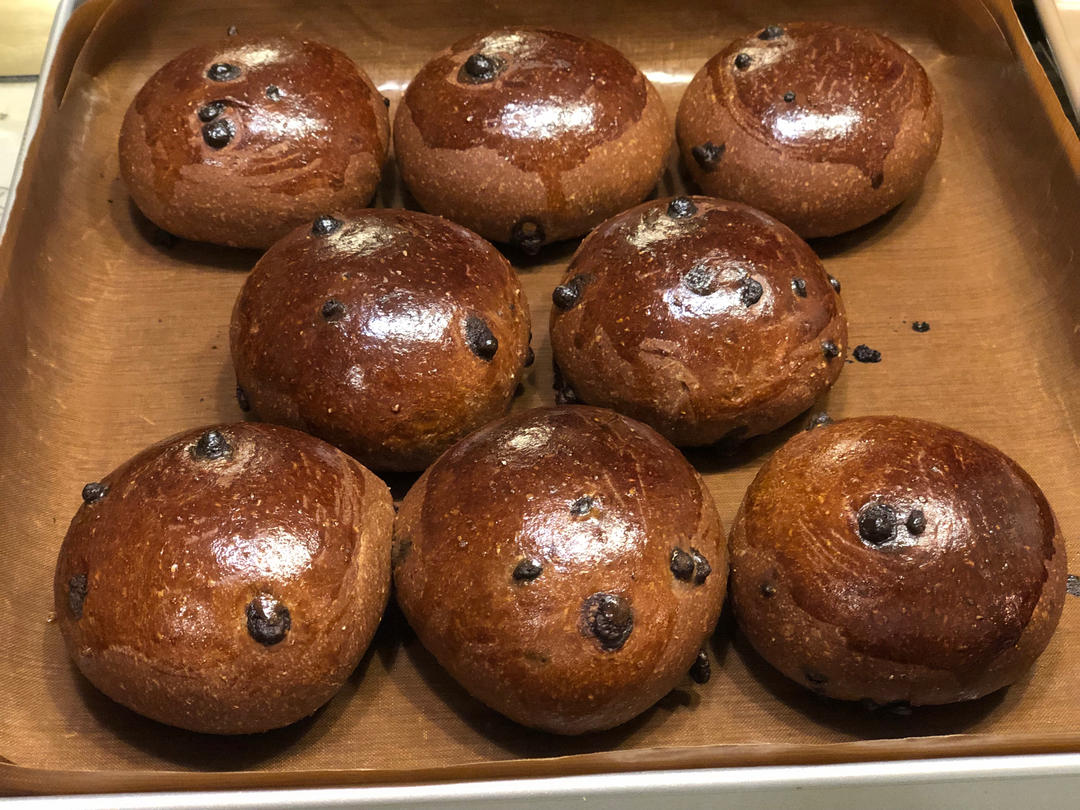 黑眼豆豆面包
