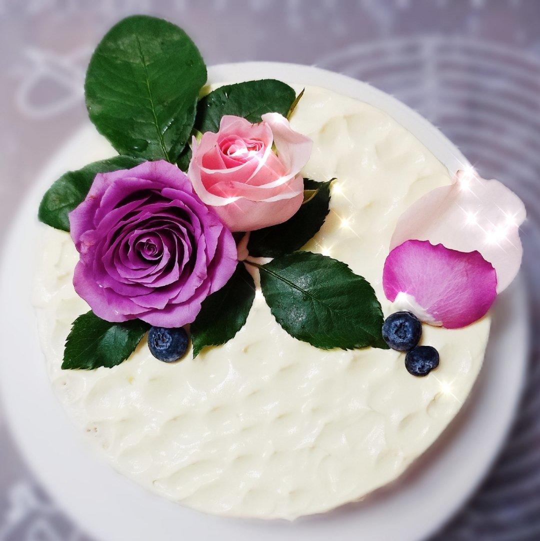 简约裱花蛋糕