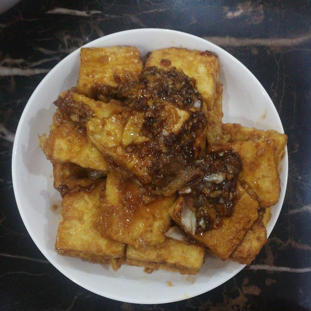 无敌好吃的香煎豆腐