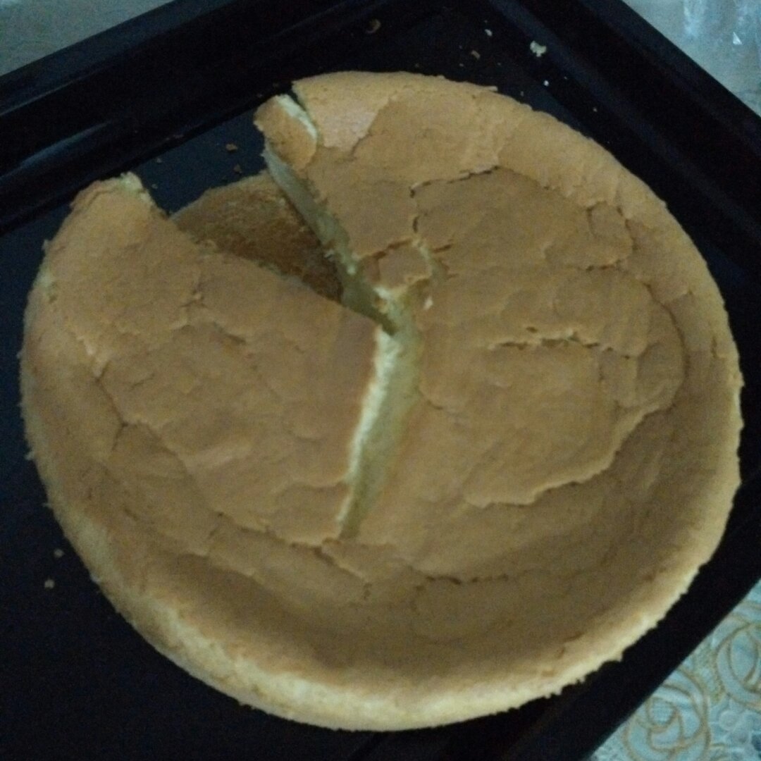 烤箱做蛋糕（戚风蛋糕的做法）