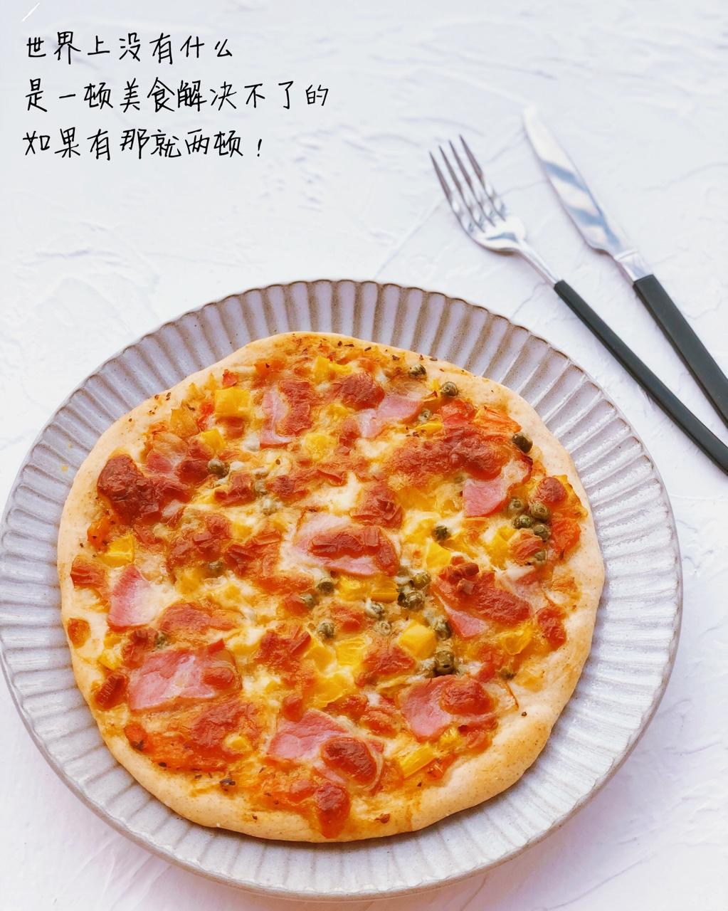 萨拉米薄底披萨 Salami Pizza