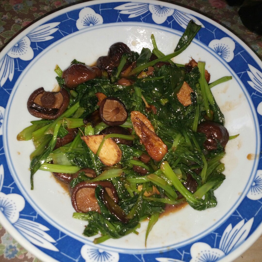 香菇油菜