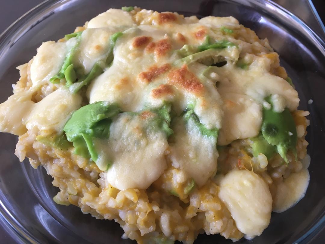 牛油果南瓜焗饭