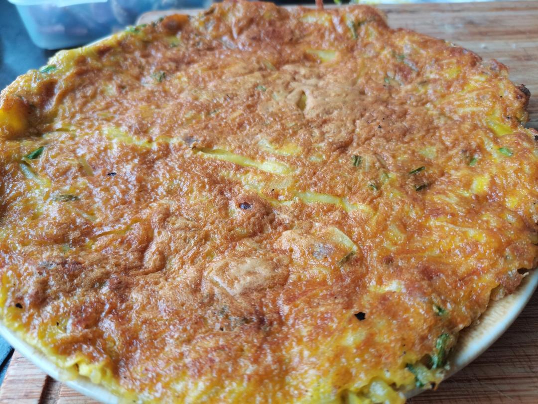 鸡蛋土豆丝饼