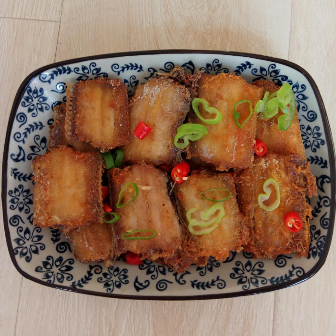 椒盐带鱼