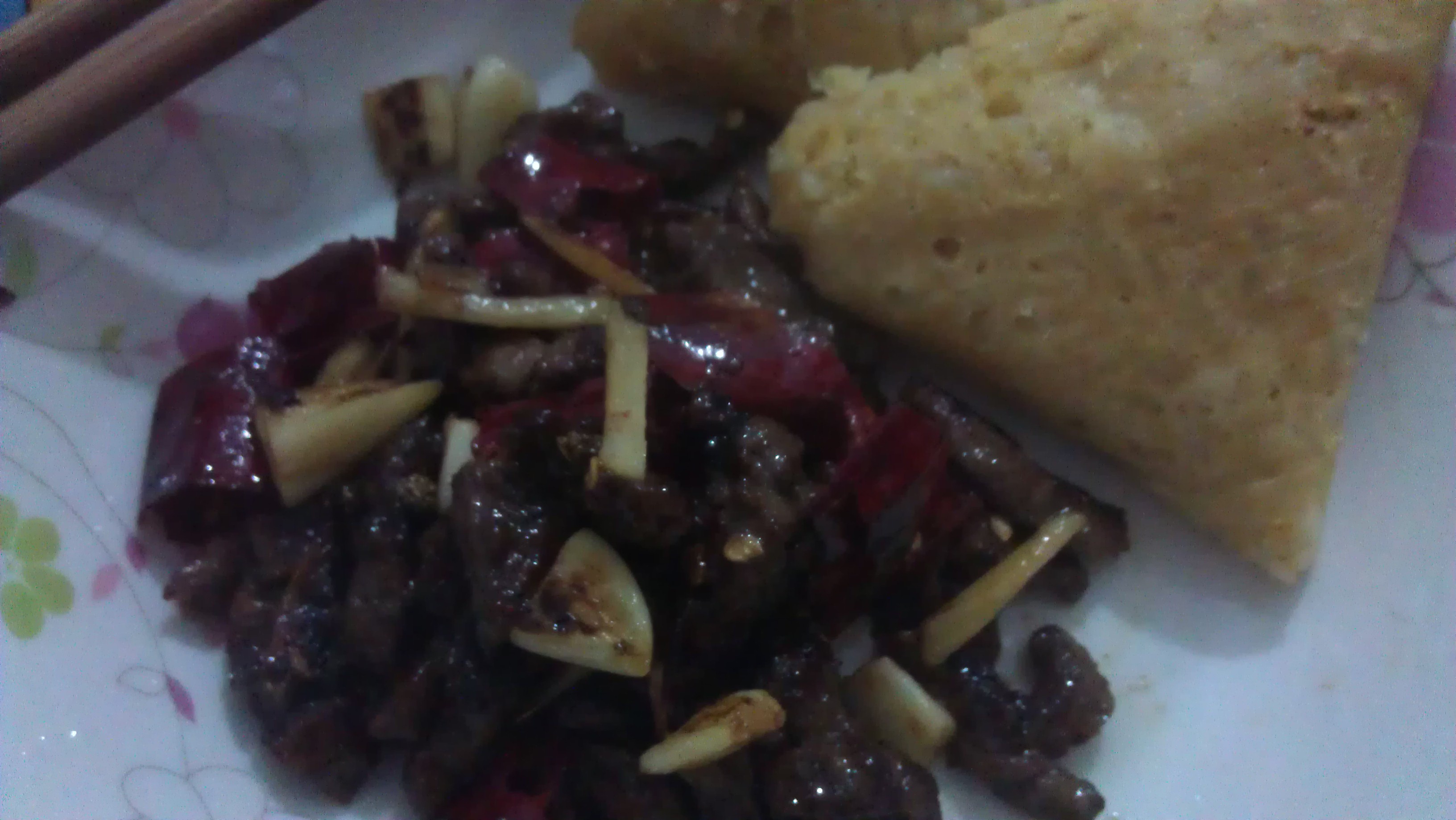 小炒牛肉