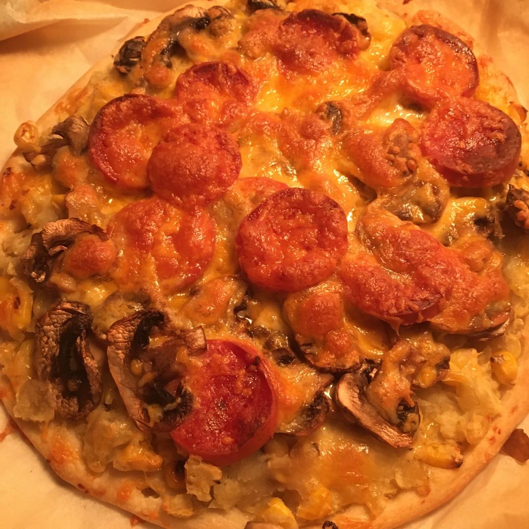 新手披萨饼皮pizza(能开餐厅那种)