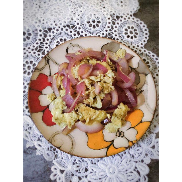 洋葱炒鸡蛋