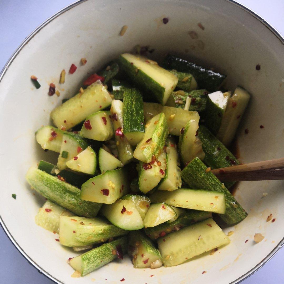 🔥5分钟完成✅巨好吃的凉拌黄瓜❗️清脆爽口‼️