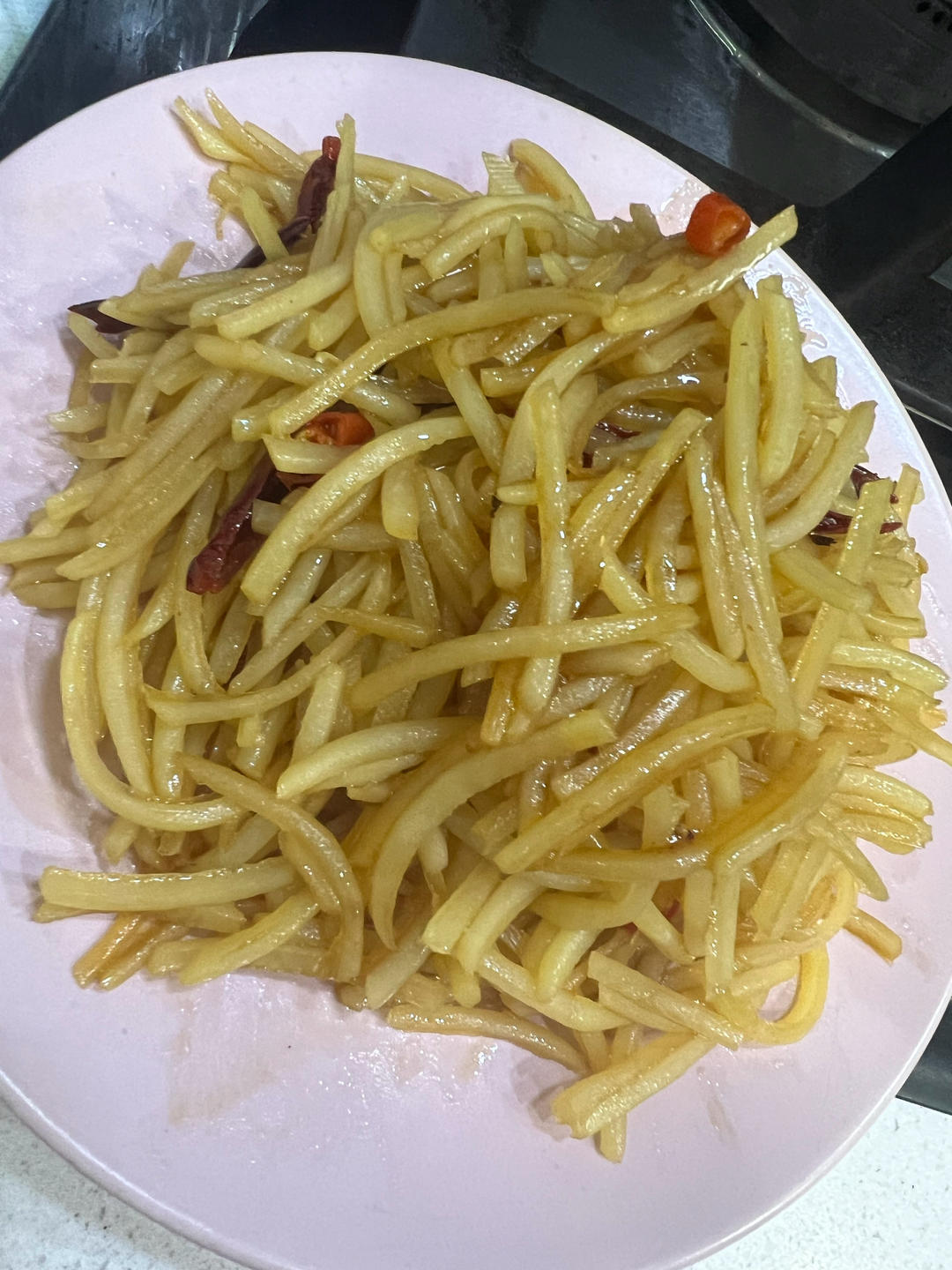 酸辣土豆丝的家常做法 超级下饭