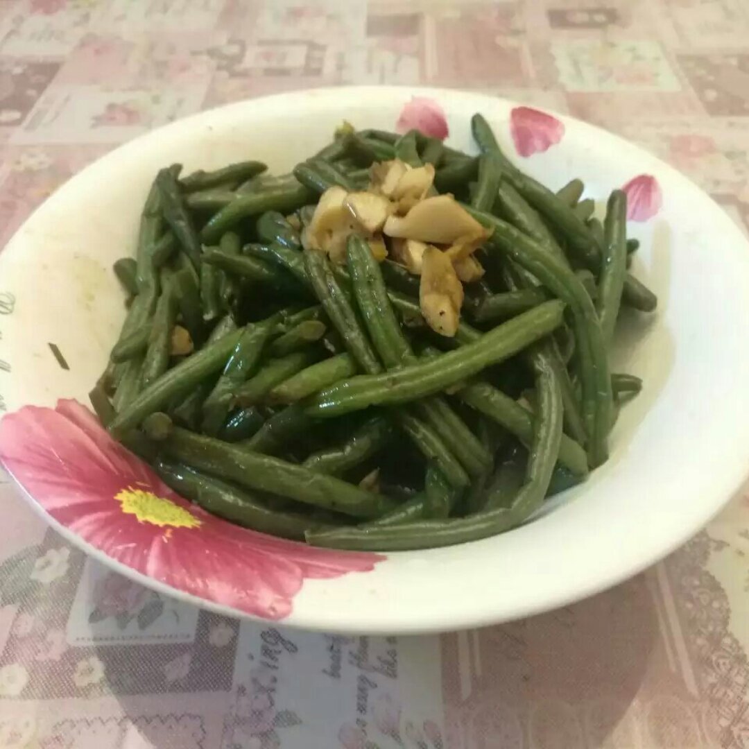 蒜泥长豇豆