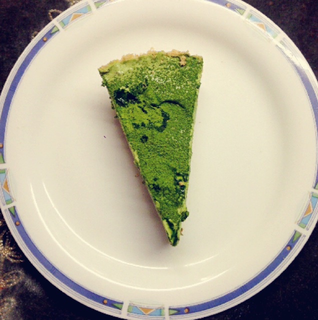 抹茶冻芝士蛋糕