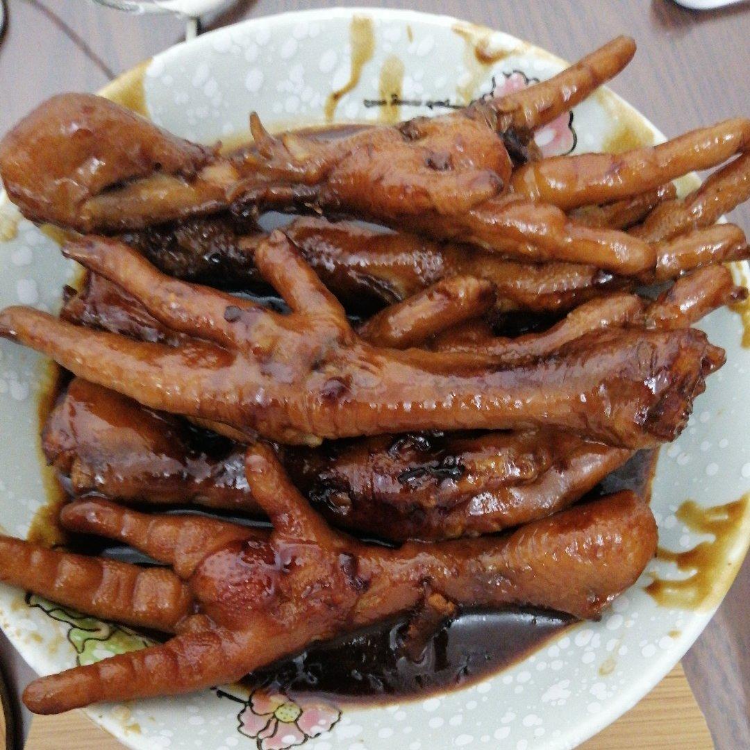 秘制红烧鸡爪