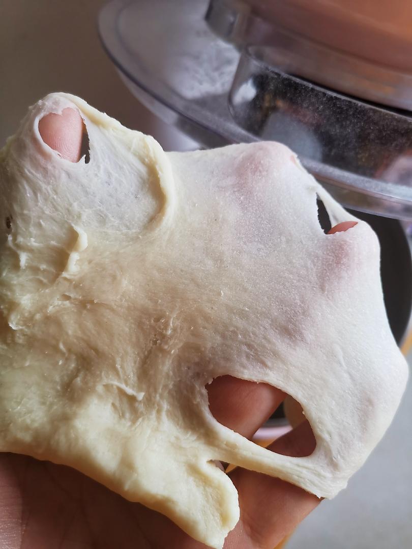 纯奶手撕吐司的做法 步骤1