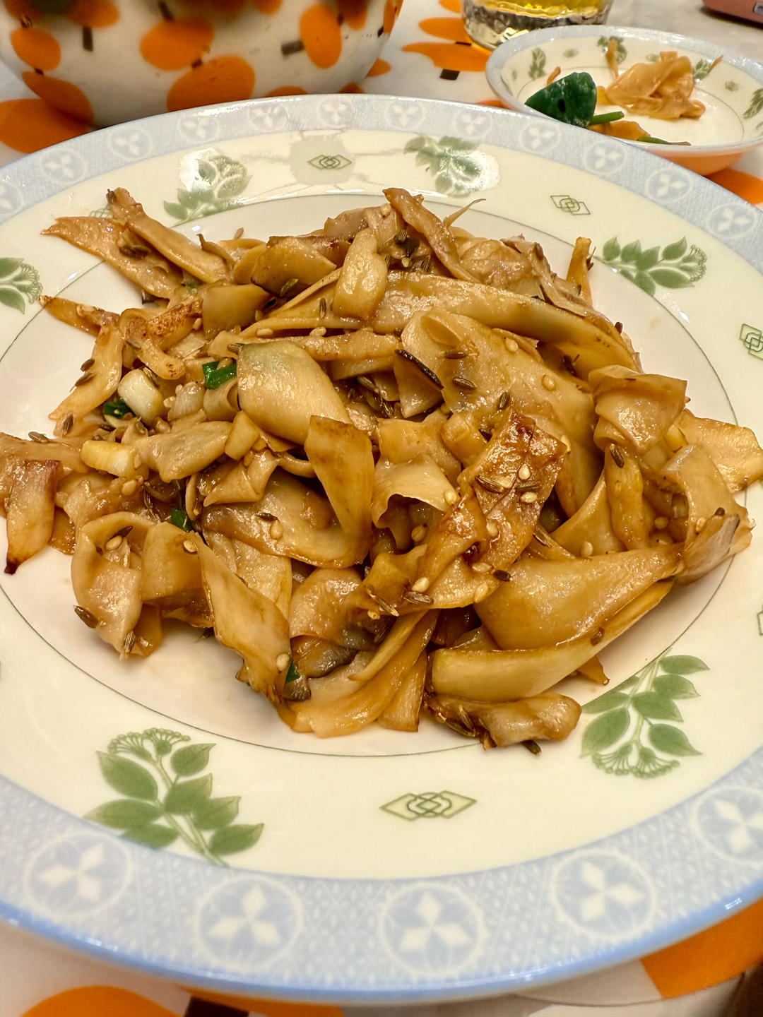 干煸杏鲍菇