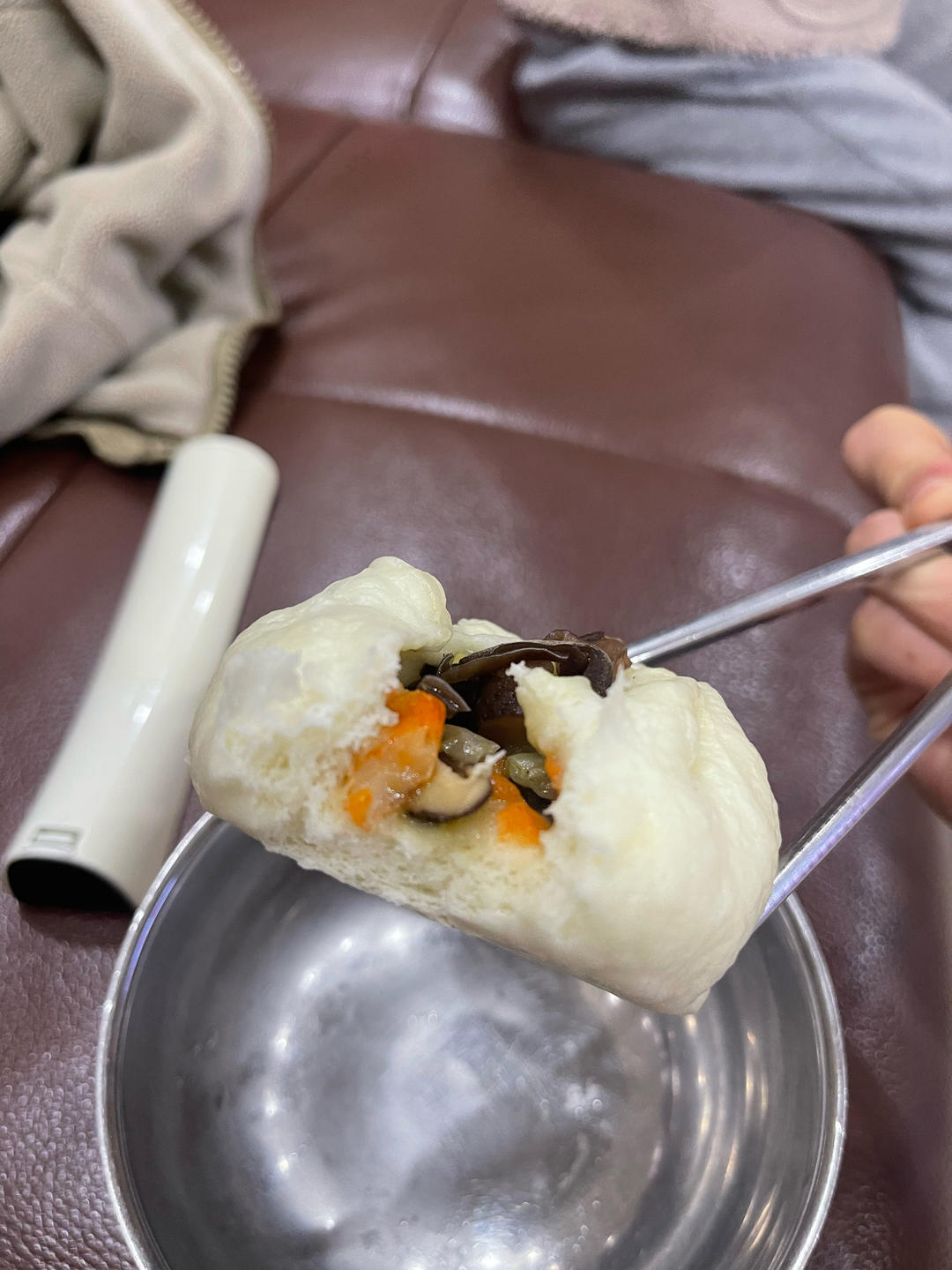 三鲜素菜包~比肉包还好吃