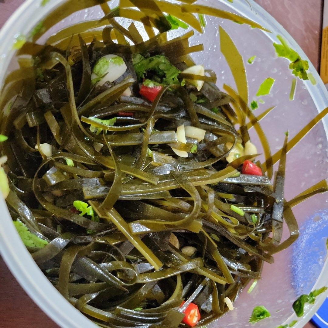 凉拌酸辣海带丝