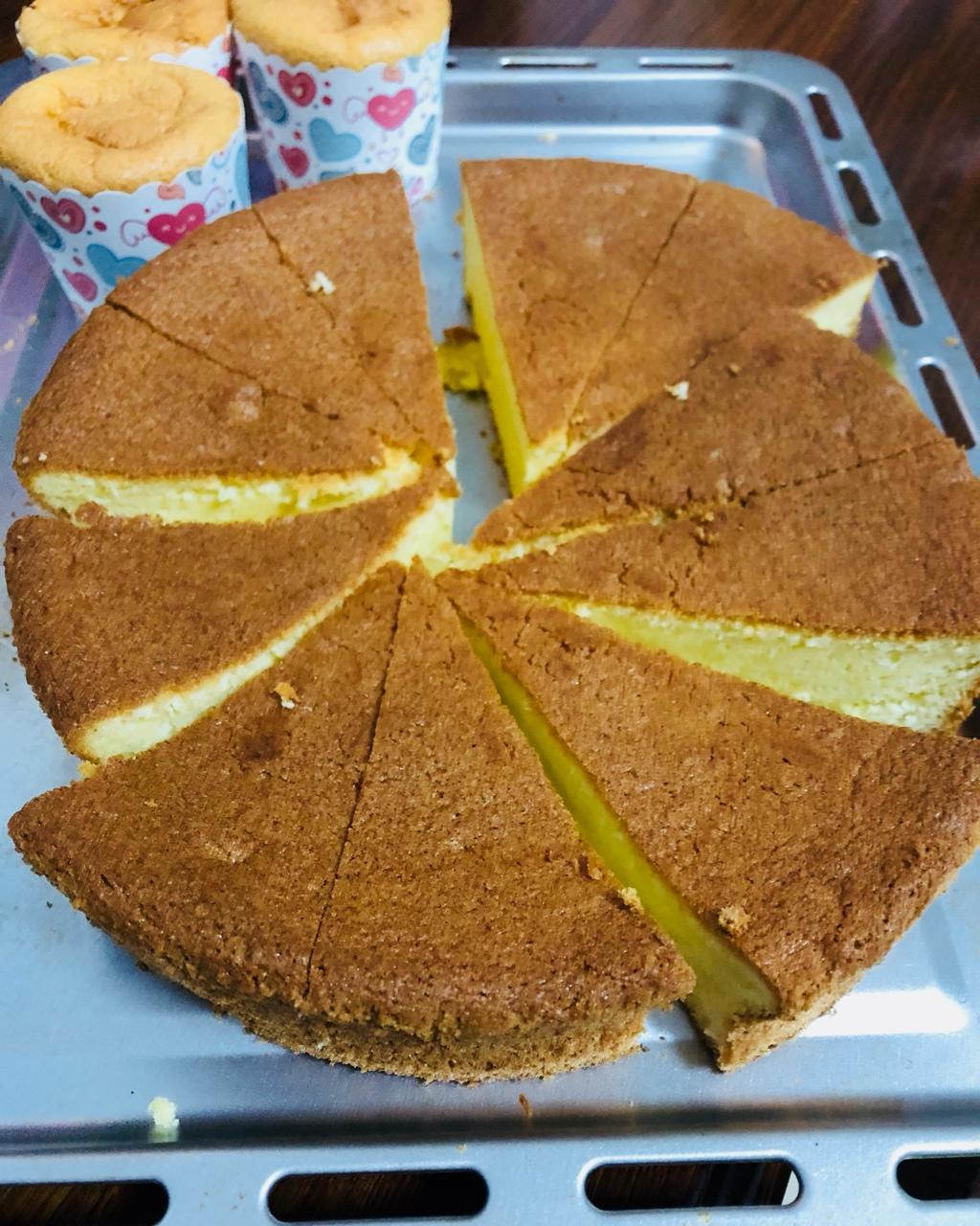 烤箱做蛋糕（戚风蛋糕的做法）