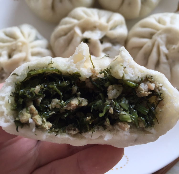 茴香馅包子