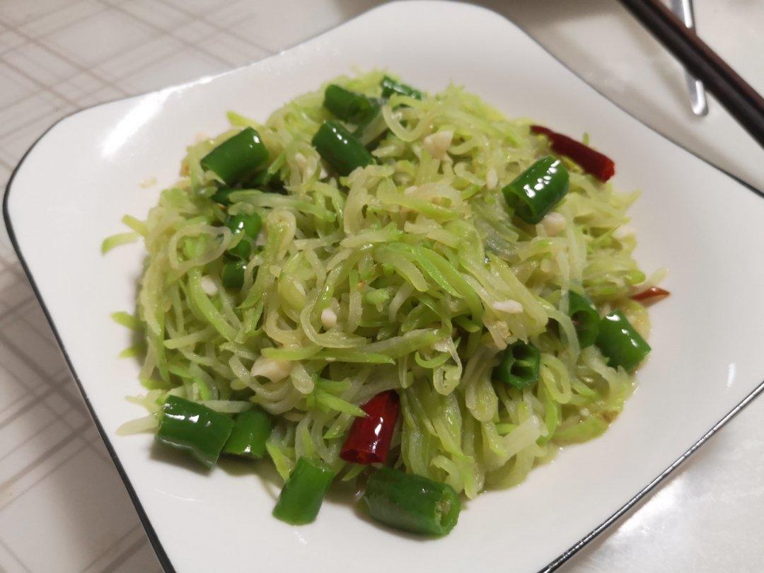 清炒佛手瓜