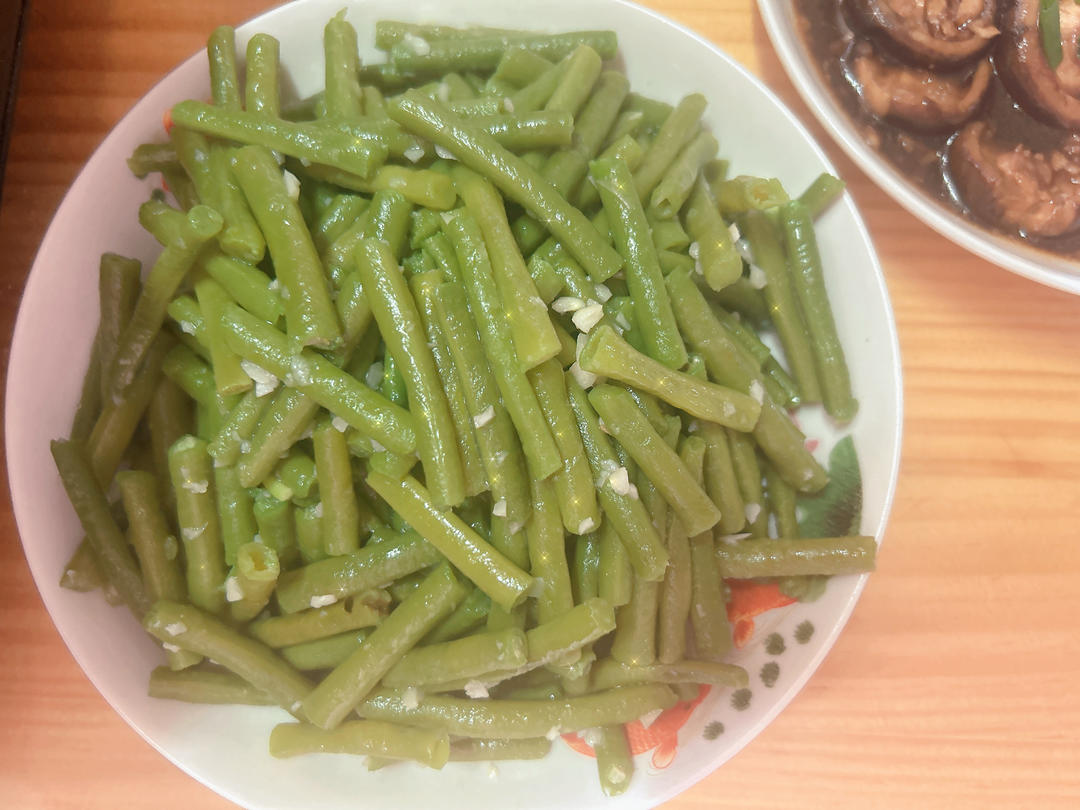 健康少油蒜泥拌长豆（豇豆）