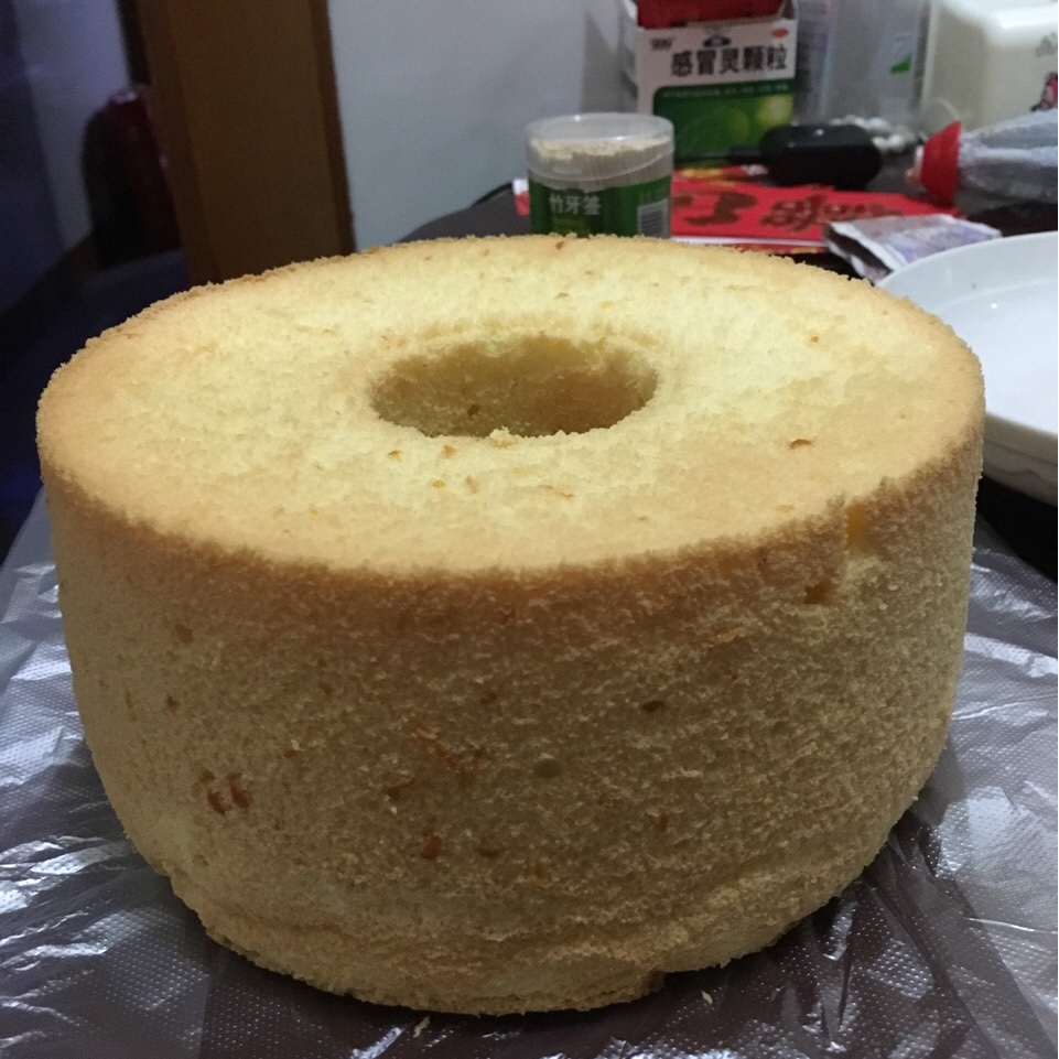 软嫩Q弹，橙香十足——香橙戚风