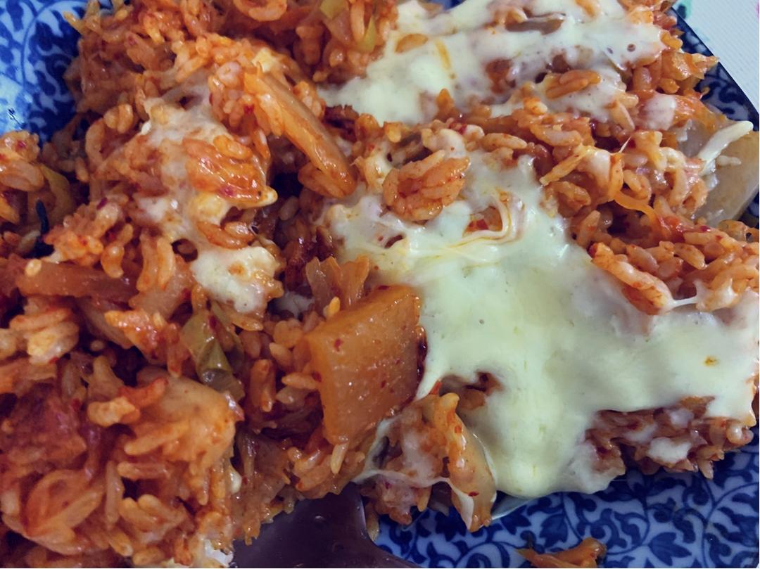 升级版辣白菜炒饭😭姜食堂同款🌟泡菜饭开出了p.o 斯密达